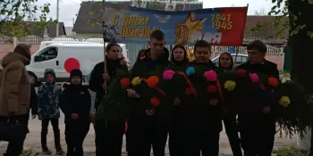Митинг в аг. Зембин "Годы память не сотрут"