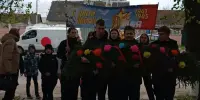 Митинг в аг. Зембин "Годы память не сотрут"